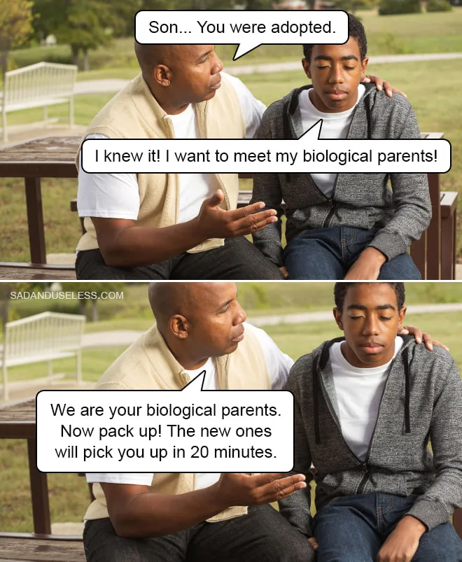 adoption meme