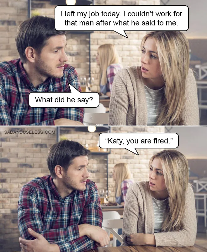 quitting meme