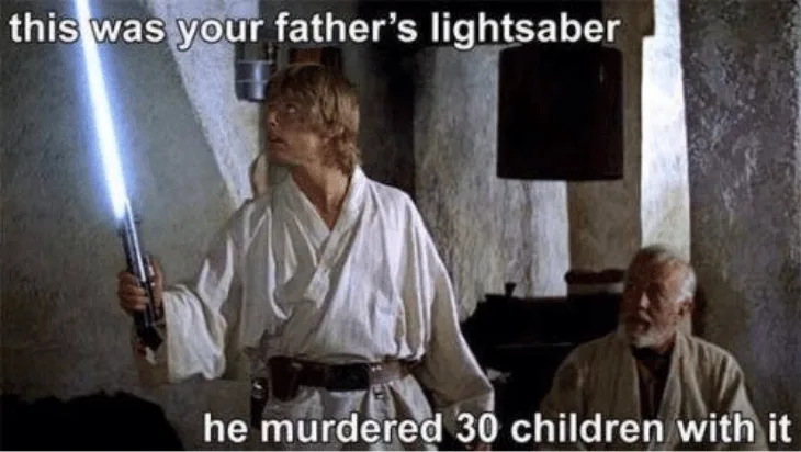 Star Wars meme