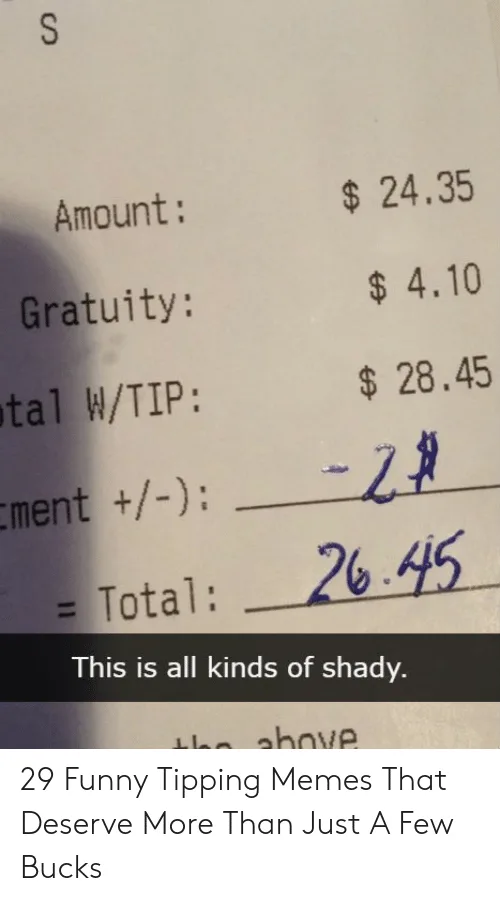 tipping meme