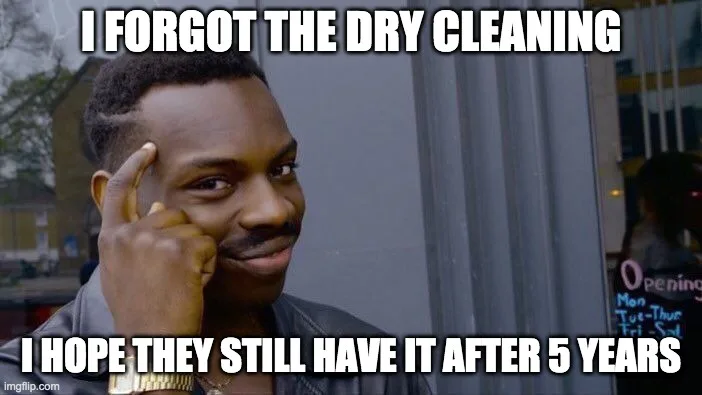 dry cleaner meme