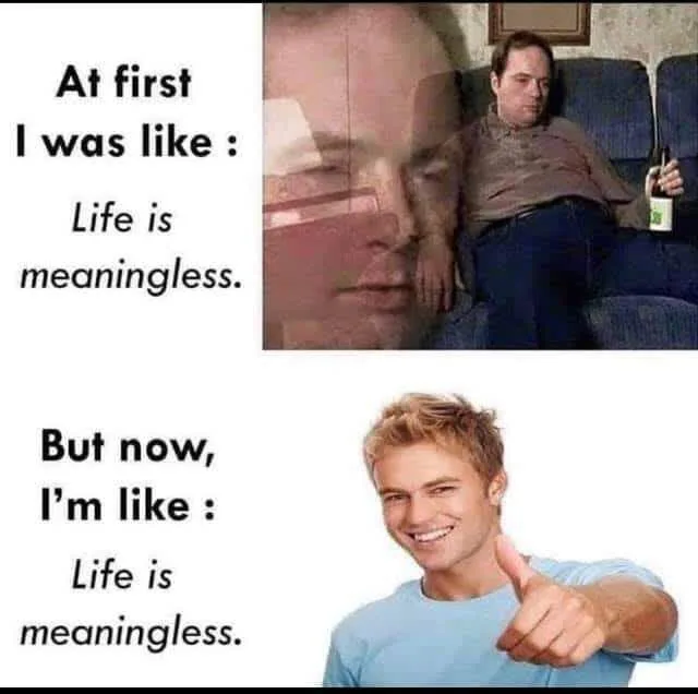 meaning of life meme