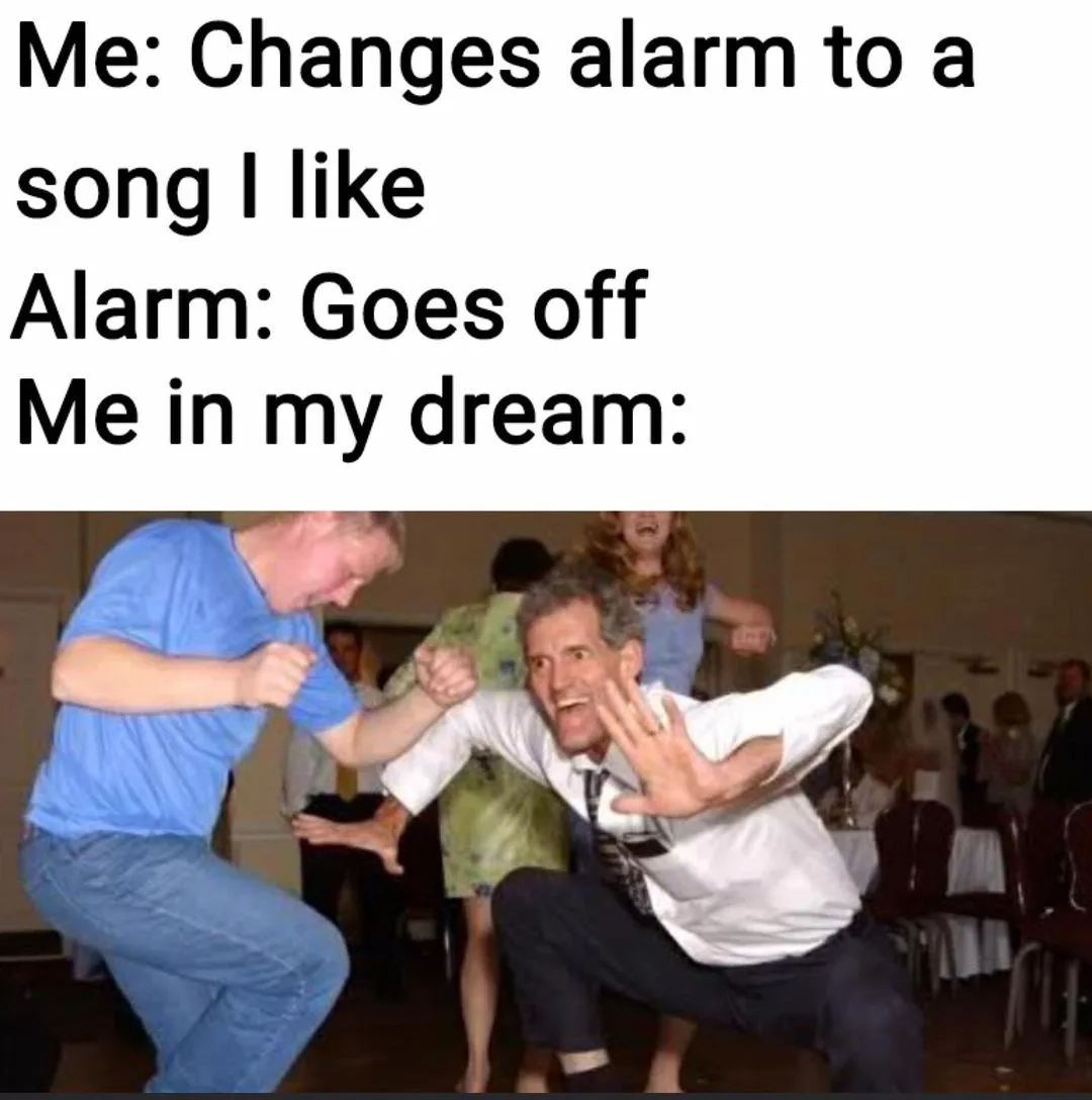 alarm clock meme