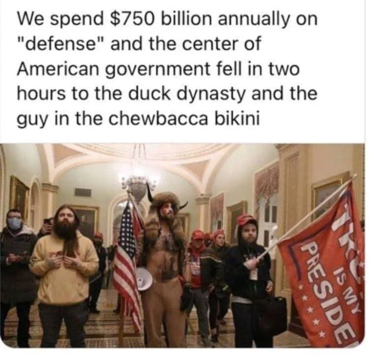 January 6th Insurrection meme