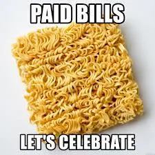 instant ramen meme