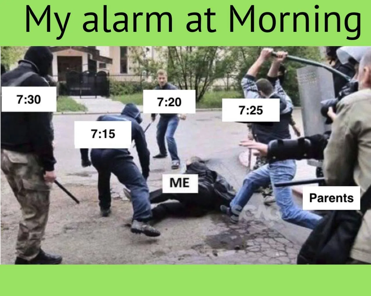 alarm clock meme