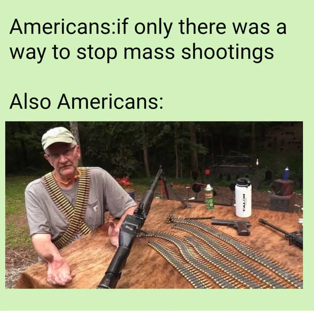 gun violence meme