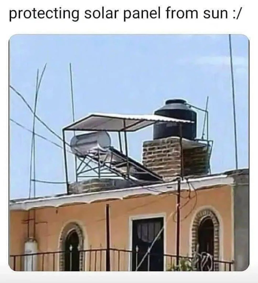 solar panel meme