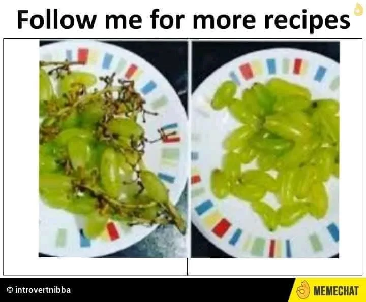 recipe meme