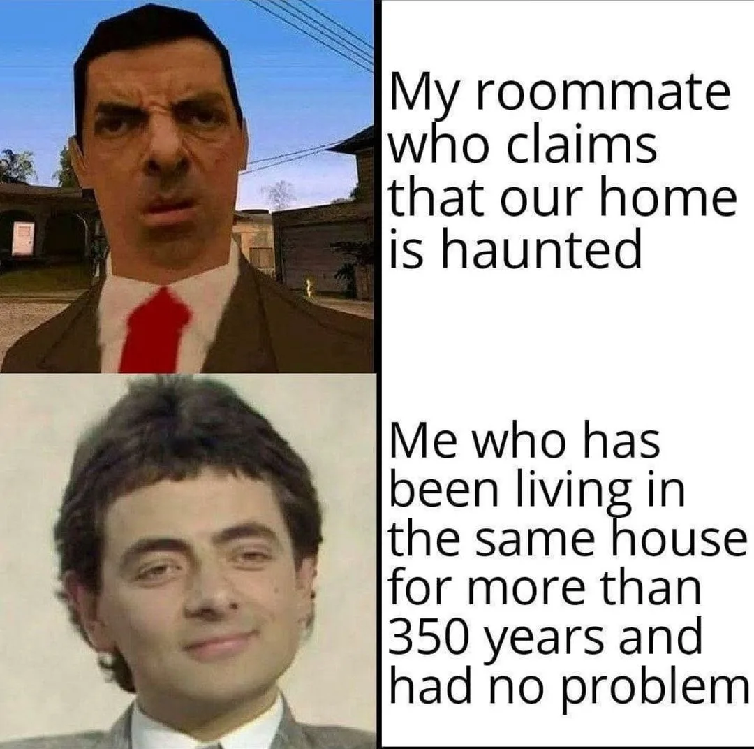 haunted house meme