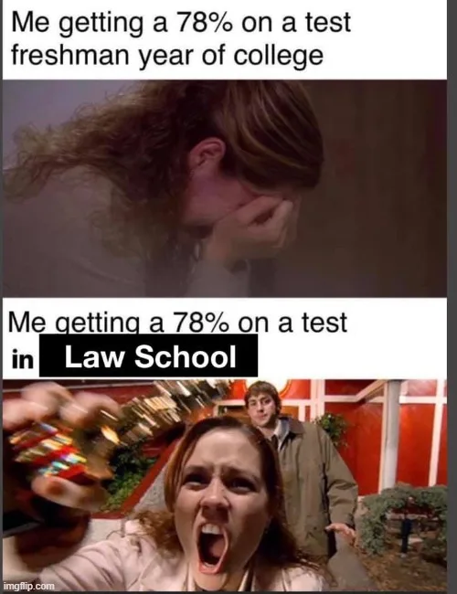 law school meme