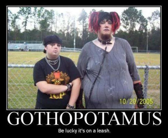Goth meme