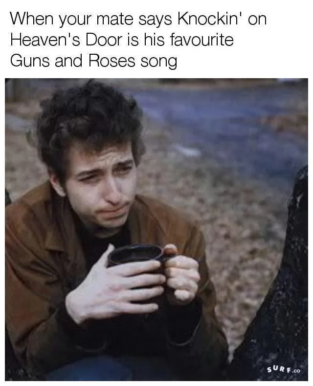 Bob Dylan meme