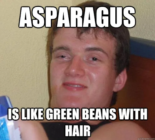 asparagus meme