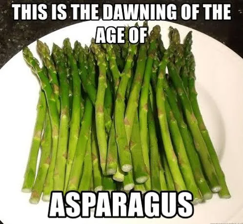 asparagus meme