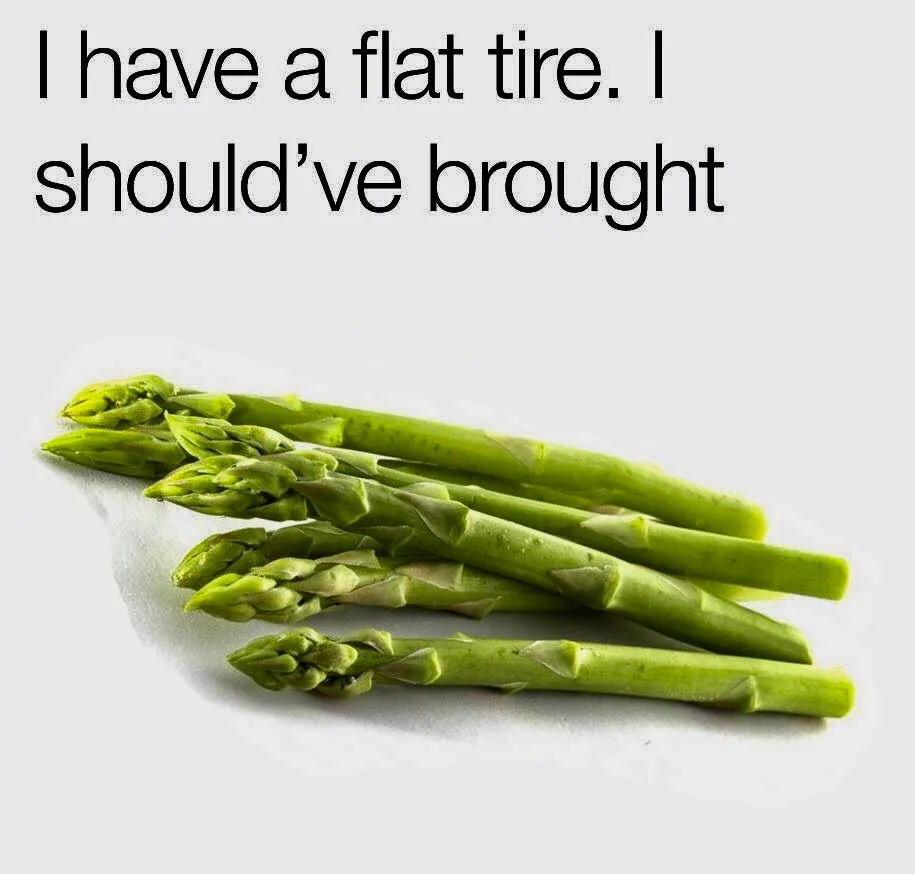 flat tire meme