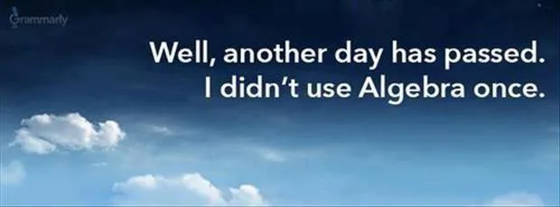 algebra meme