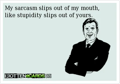 sarcasm meme