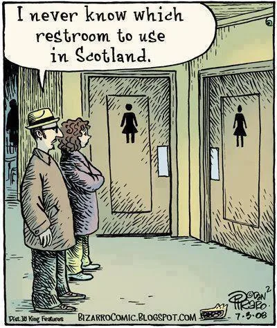 bathroom meme