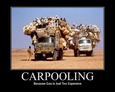 carpooling meme