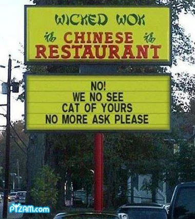 Chinese food meme
