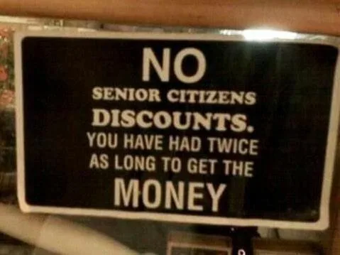 senior citizen meme
