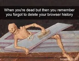 browser history meme
