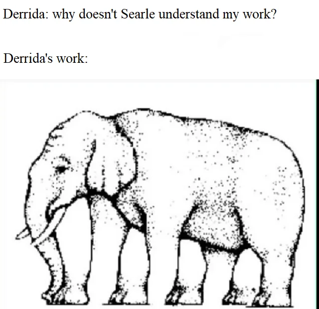 Jacques Derrida meme