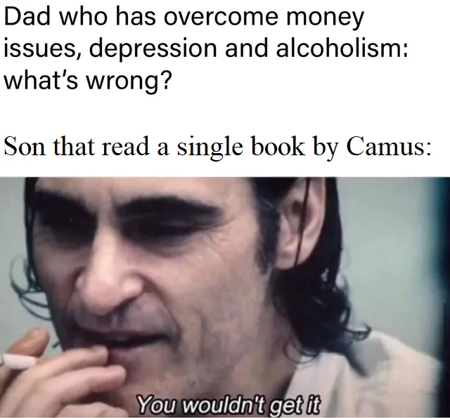 Albert Camus meme