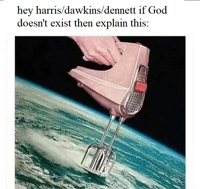existence of god meme