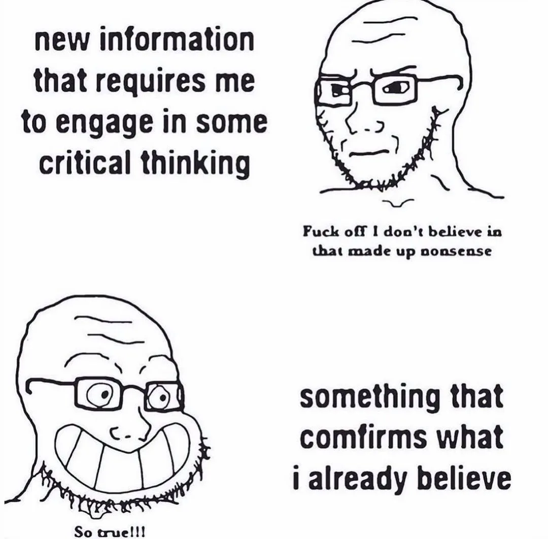 confirmation bias meme