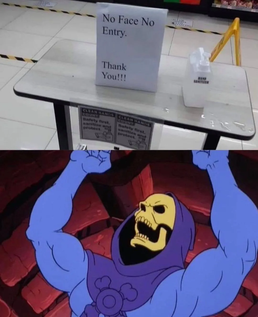 face mask meme