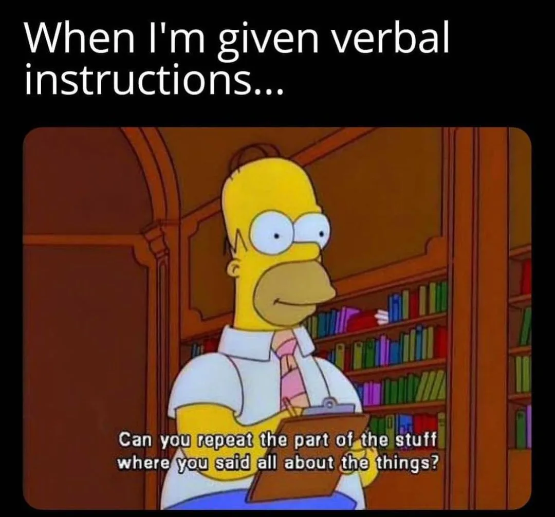 instructions meme