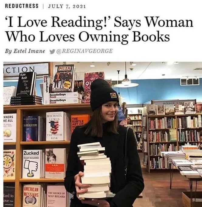 book collecting meme