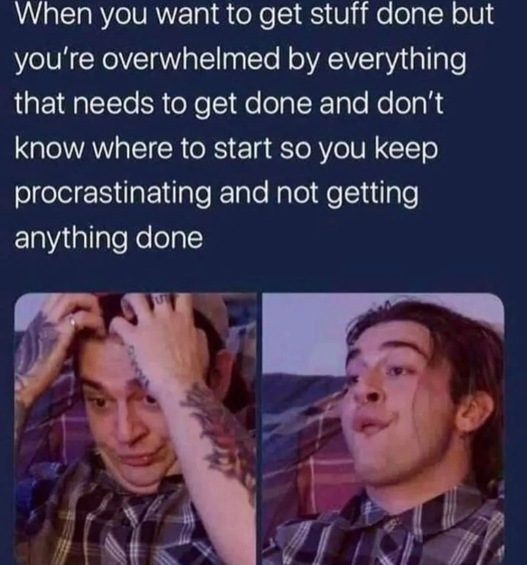 procrastination meme