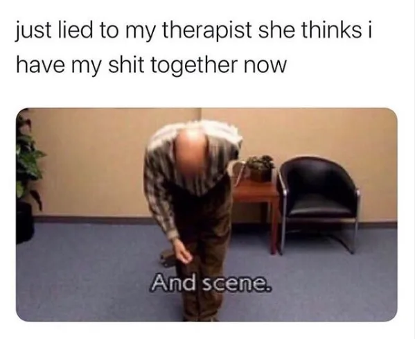 therapy meme