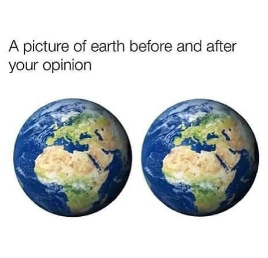 opinion meme