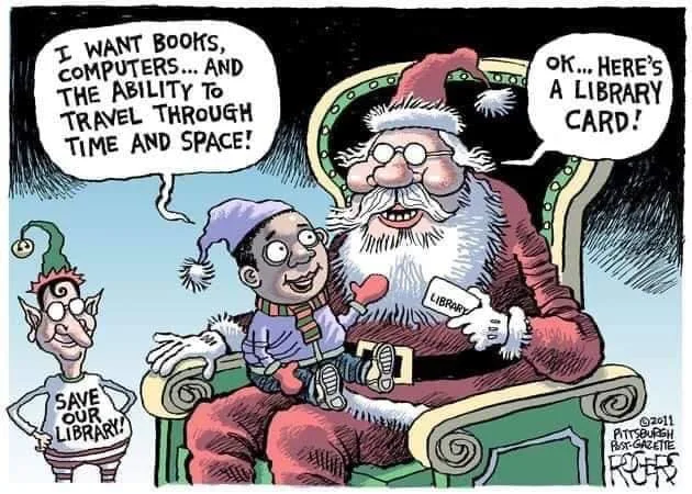 public library meme
