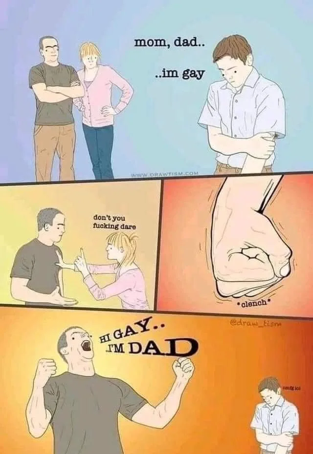 coming out meme