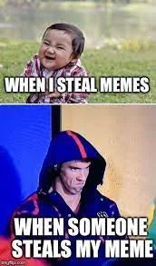 stealing memes meme