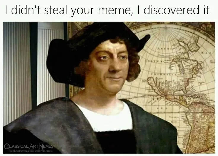 Christopher Columbus meme