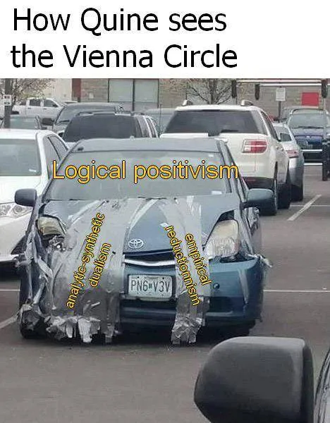 logical positivism meme