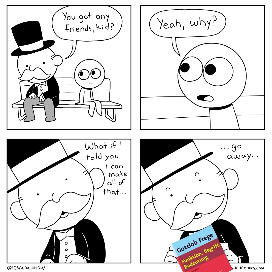 Gottlob Frege meme
