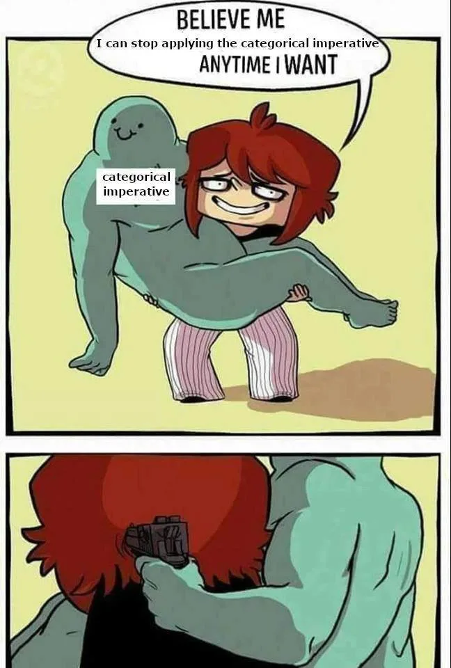 categorical imperative meme