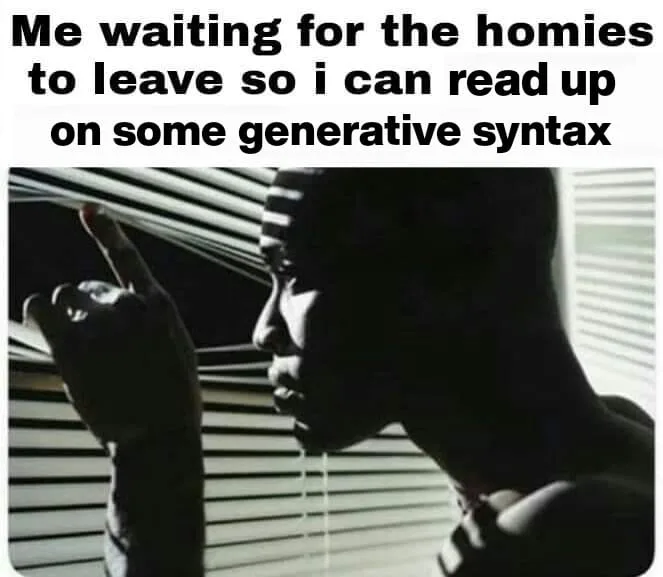 linguistics meme