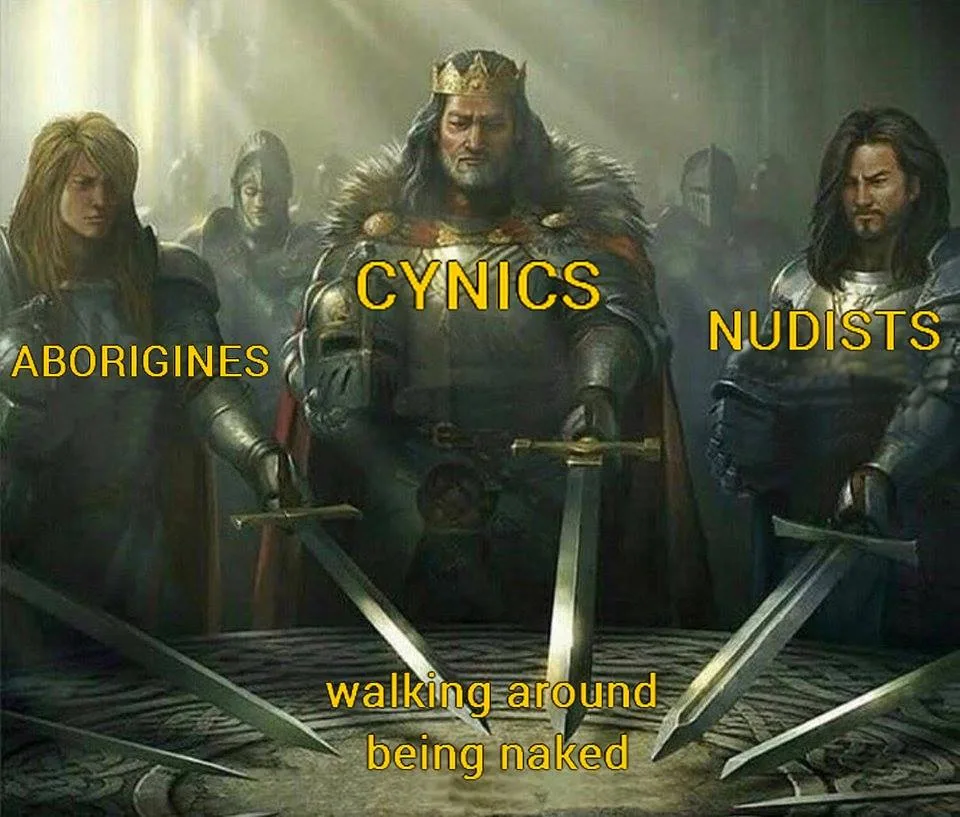 nudist meme