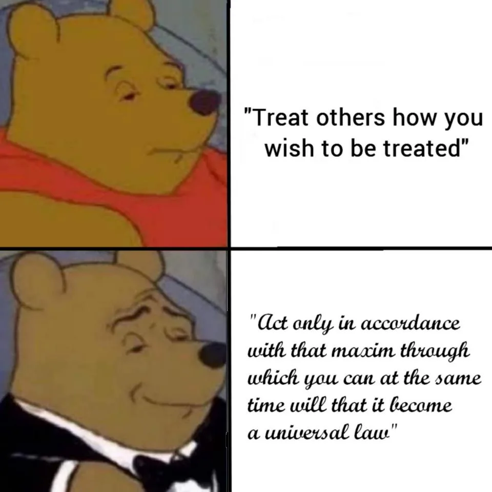 categorical imperative meme
