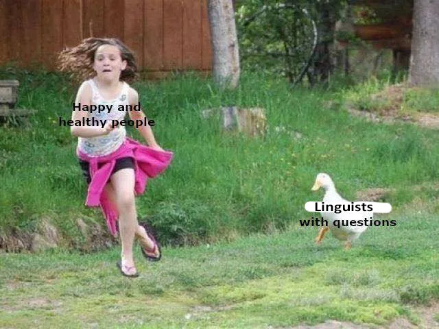 linguist meme