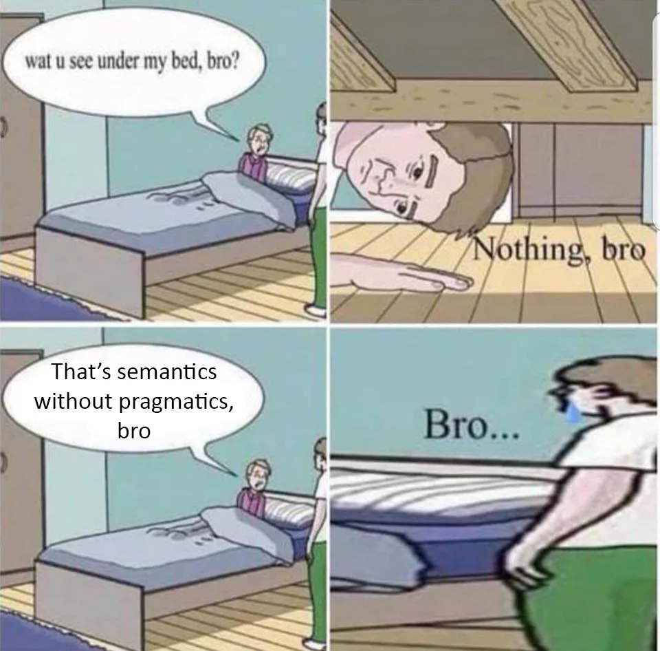 semantics meme