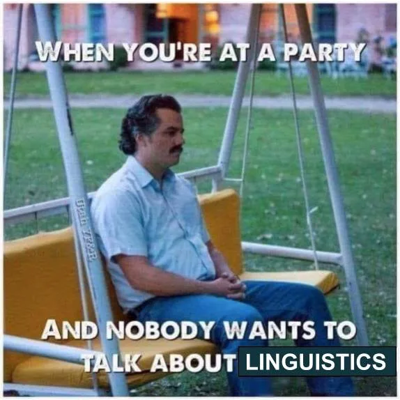 linguistics meme